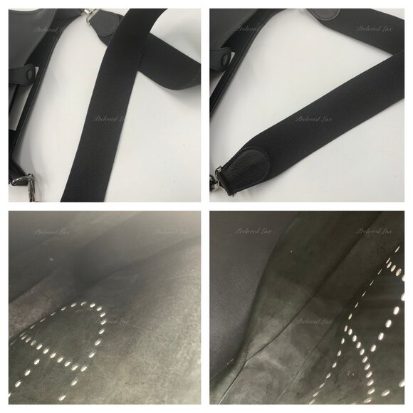Authentic HERMES Black Epsom Evelyne I PM Crossbody Bag - Picture 13 of 15
